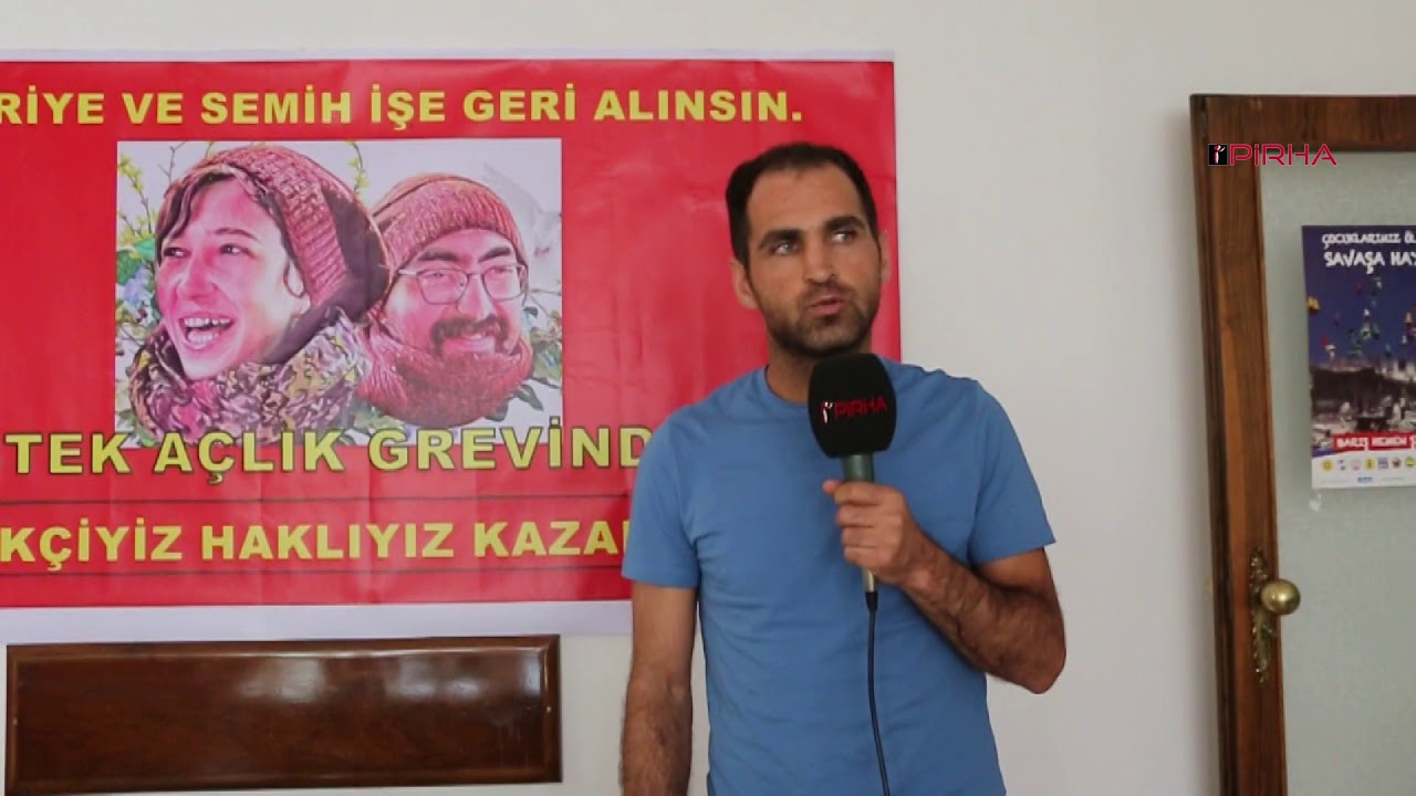 Ankara Egitim-Sen'de Gulmen ve Ozakca icin aclik grevi basladi