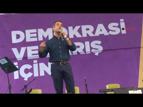 HDP Mersin’de ‘Vicdan, Adalet ve Demokrasi’ mitingi yapti