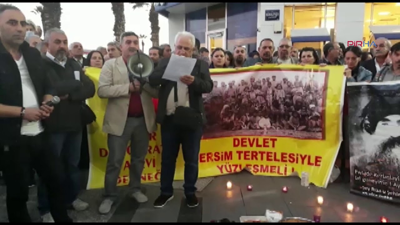 İzmir'de anma: Seyit Rıza Dersim'in direniş geleneğini bugünlere taşırmıştır