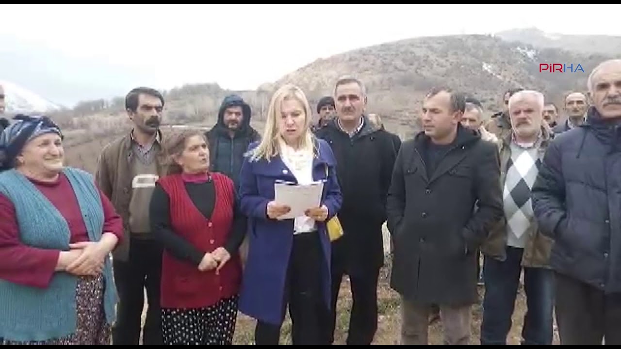 İHD Malatya Şubesi'nden demir maden ocağına tepki
