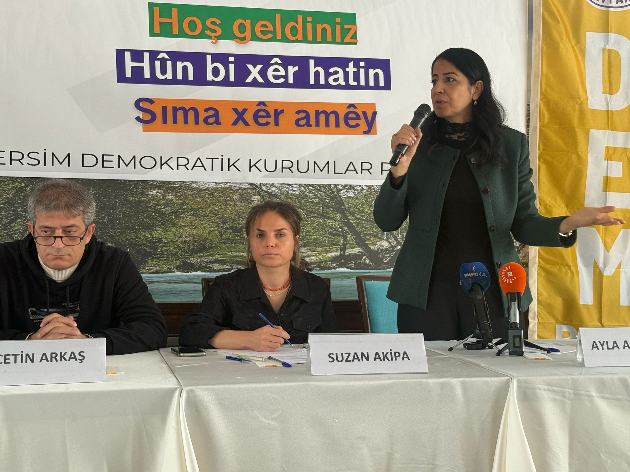 Dersim’de “Barış ve Demokratik Toplum Buluşması” toplantısı gerçekleştiriliyor- VİDEO