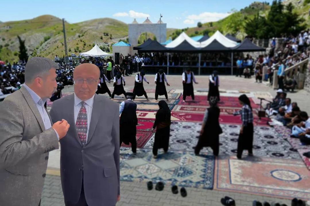 Ape Aziz Dede anmasında “Cemevi Başkanlığı” krizi: PSAKD alanı terk etti-VİDEO