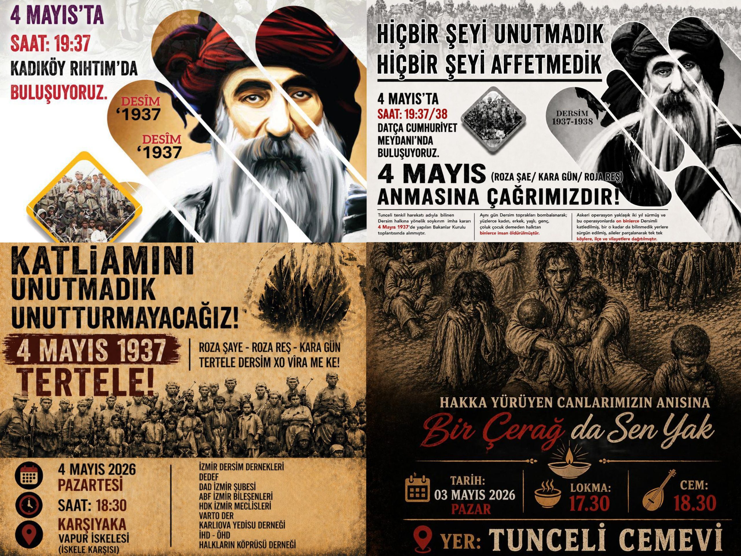 4 Mayıs’ta ‘Roce Şae’ anmaları!