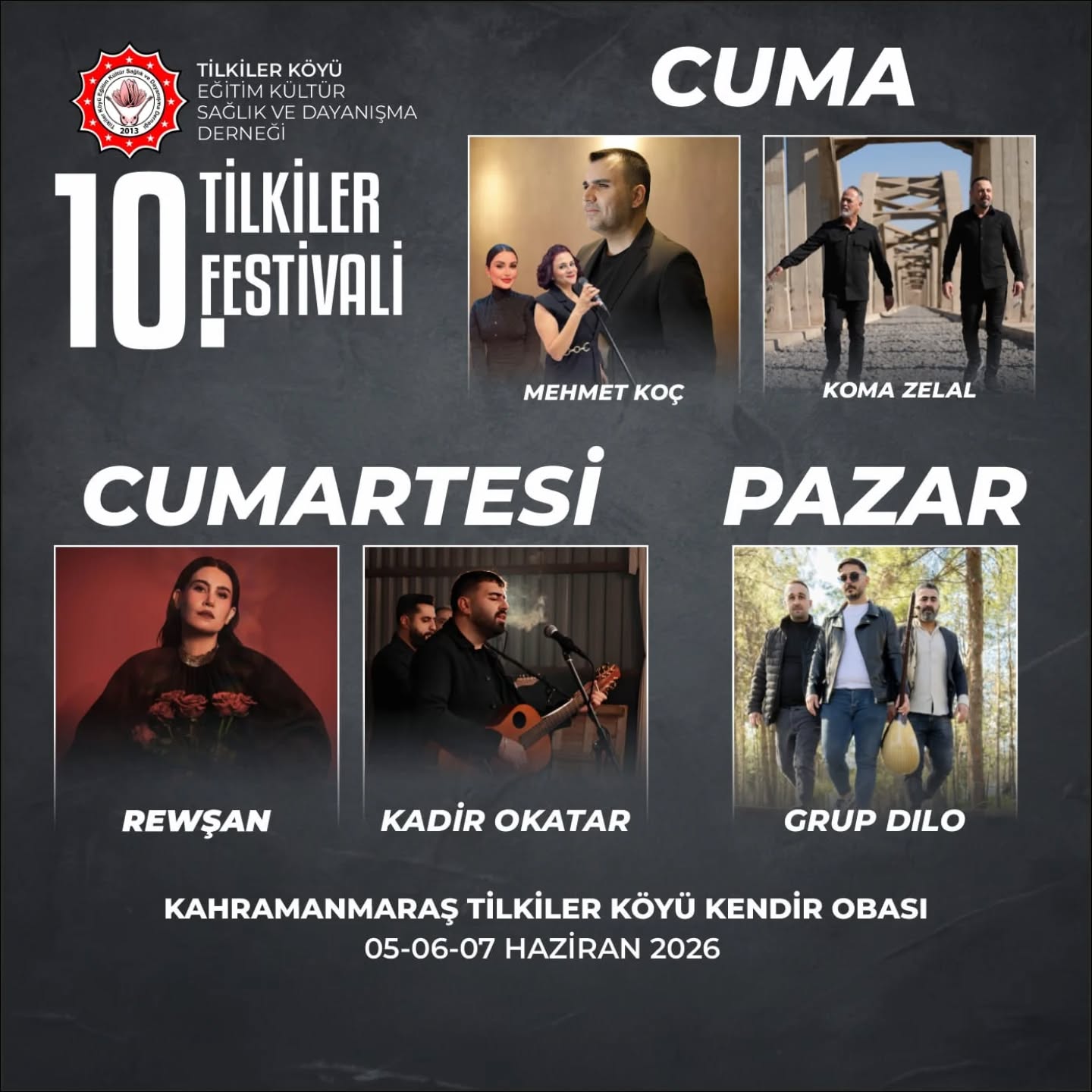 10.Tilkiler Köyü Festivali 5 Haziran’da başlayacak!